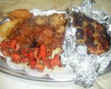 アメリカ田舎料理　ミートローフ作り方12写真