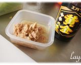 冷製パスタ☆食べるラー油で食欲up！作り方3写真