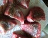豚肉のトマトヨーグルト煮込み作り方1写真