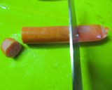 ウインナー１本で簡単カブト虫(♥ゝω◕)作り方2写真