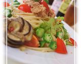 冷製パスタ☆食べるラー油で食欲up！作り方7写真