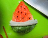 チーズで簡単スイカ(❤￫∀￩)作り方6写真