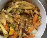 お一人様野菜たっぷりオイ味噌ウインナー丼作り方19写真