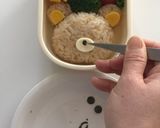 簡単キャラ弁＊リラックマおにぎり♪作り方7写真