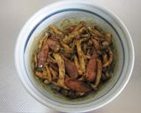 きのことソーセージのカレー生春巻き作り方6写真