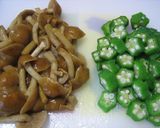 豚肉となめこのみぞれ和え＊柚子胡椒風味作り方2写真