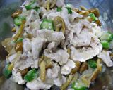 豚肉となめこのみぞれ和え＊柚子胡椒風味作り方5写真