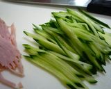 簡単♪温泉卵のせ味噌味きねうち冷麺作り方5写真