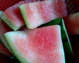 ★漬物？夏だし！ スイカの皮 でマヨ和え作り方1写真
