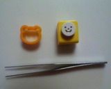 くまちゃん型で平面ベビーちゃん作り方1写真
