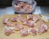 カリカリ♡鳥から揚げ♪作り方1写真