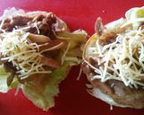 日本の夏ランチ★しょうが焼きバーガー。作り方5写真