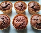 チョコチップココアマフィン作り方8写真