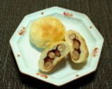 ＨＭ＆イーストで☆懐かしの甘食！餡子入り作り方4写真