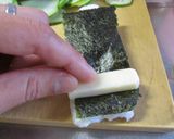 お弁当に！海苔チーちくわ作り方3写真