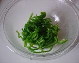 ピーマンじゃことチーズのおかか和え作り方1写真