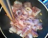 赤いかのぺペロンチーノ和風仕立て作り方4写真