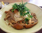なめこと大根おろしの冷製和風パスタ作り方7写真