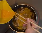 卵2個でほどよく半熟親子丼作り方7写真