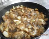 スタミナ満点☆鶏のにんにく刺身醤油炒め作り方3写真