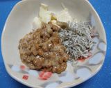 ✿カマンベールチーズ じゃこ　納豆✿作り方1写真