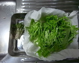 なめたけとろろの冷たいお蕎麦温たまのっけ作り方3写真