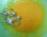 簡単シフォン抹茶風(青汁) 手順写真付作り方2写真