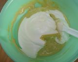 簡単シフォン抹茶風(青汁) 手順写真付作り方6写真