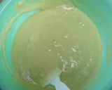 簡単シフォン抹茶風(青汁) 手順写真付作り方7写真