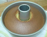 簡単シフォン抹茶風(青汁) 手順写真付作り方10写真