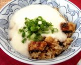 夏にピッタリ♪とろろがけ鰻飯作り方3写真