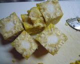 チーズとコーンの巾着焼き作り方4写真