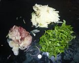 冷たい香味野菜うどん～♪作り方1写真