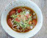 冷たい香味野菜うどん～♪作り方6写真