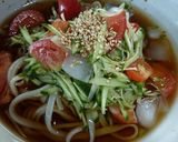 冷たい香味野菜うどん～♪作り方5写真