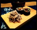 お蕎麦のおしんこロール作り方4写真