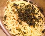 冷たい♪しらすとあおさのパスタ作り方3写真