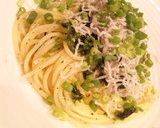 冷たい♪しらすとあおさのパスタ作り方4写真