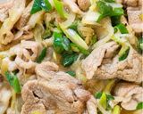 新玉葱と豚ロースのやわらか旨だれ生姜焼き作り方9写真