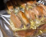 やみつき！にんにく入り塩水漬け鶏手羽焼き作り方4写真