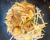 さば味噌缶と納豆の和風パスタ作り方3写真