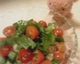 夏バテも怖くない！オクラとトマトの素麺作り方10写真