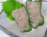 肉詰めピーマン☆我が家はポン酢で♪作り方7写真