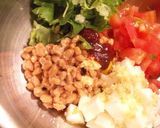 冷たいピリ辛納豆ぶっかけうどん作り方1写真