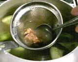 ぱりぽりきゅうりの味噌汁作り方3写真