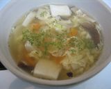 旨味たっぷり具だくさん♪エリンギスープ作り方4写真