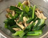 小松菜と油揚げの酢味噌あえ作り方3写真