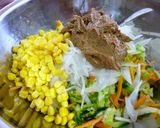 豆乳チーズ　DE　キャベツのコールスロー作り方5写真