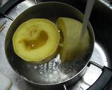 そうめんカボチャ;おやつにもなるサラダ。作り方6写真