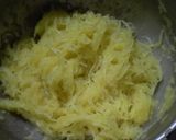そうめんカボチャ;おやつにもなるサラダ。作り方12写真